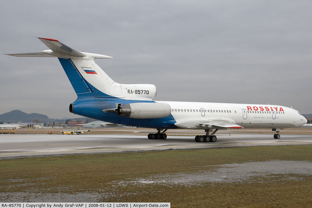 RA-85770, 1993 Tupolev Tu-154M C/N 93A952, Rossia TU154M