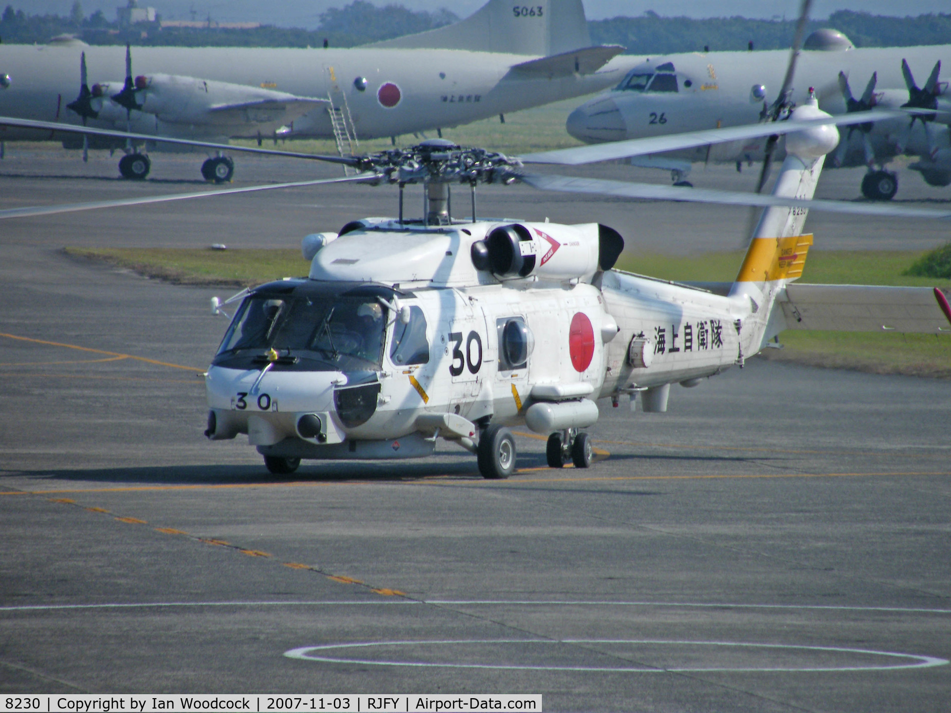 8230, Sikorsky SH-60J Seahawk C/N 1030, Mitsubishi SH-60J/Kanoya AB