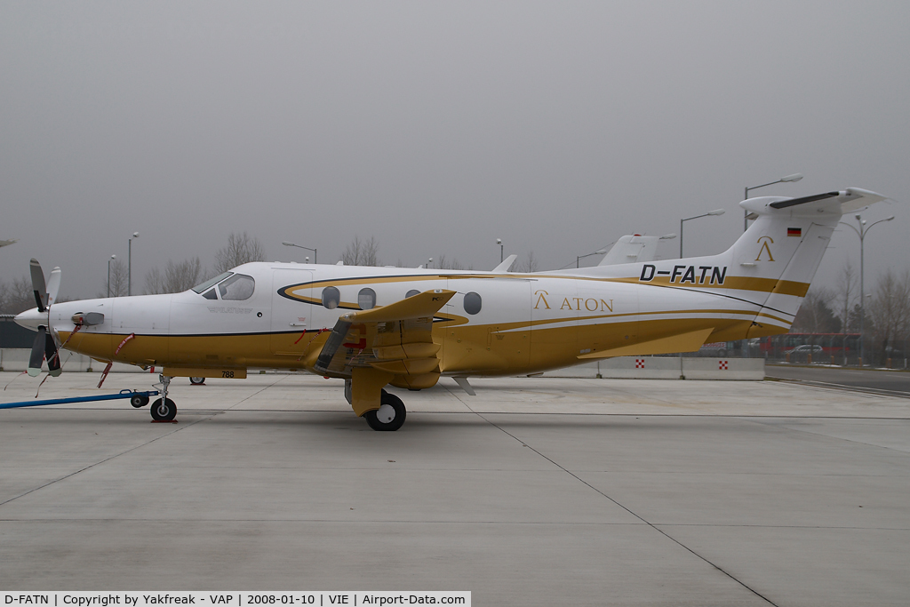 D-FATN, 2007 Pilatus PC-12/47 C/N 788, Pilatus PC12