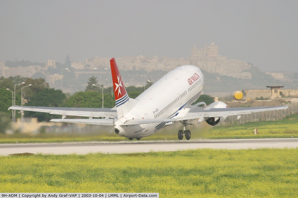 9H-ADM, Boeing 737-382 C/N 24365/1695, Air Malta 737-300
