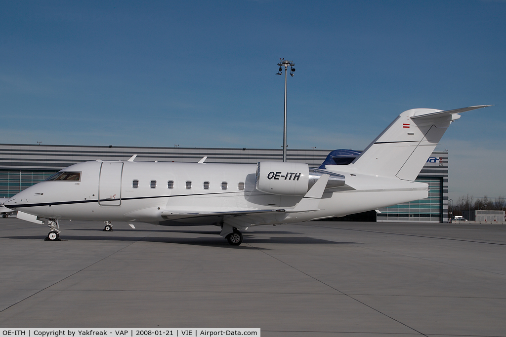 OE-ITH, 2005 Bombardier Challenger 604 (CL-600-2B16) C/N 5636, Map Jets CL600 Challenger
