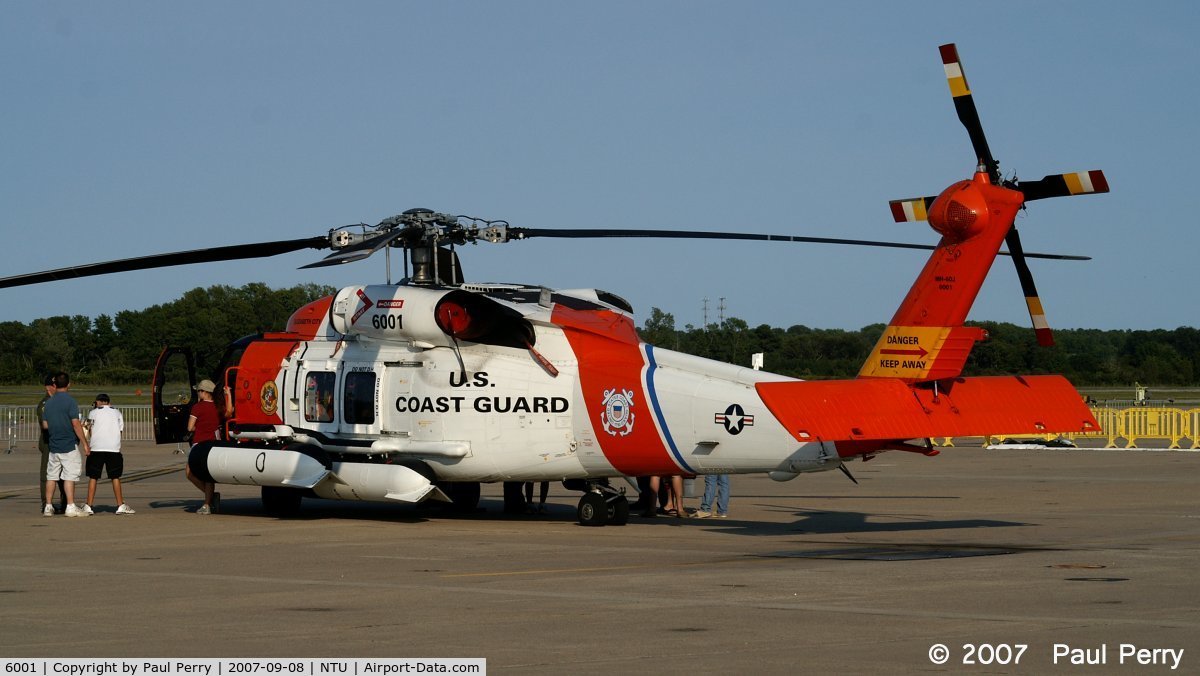6001, Sikorsky HH-60J Jayhawk C/N 70.0622, Now upgraded to MH-60J standard