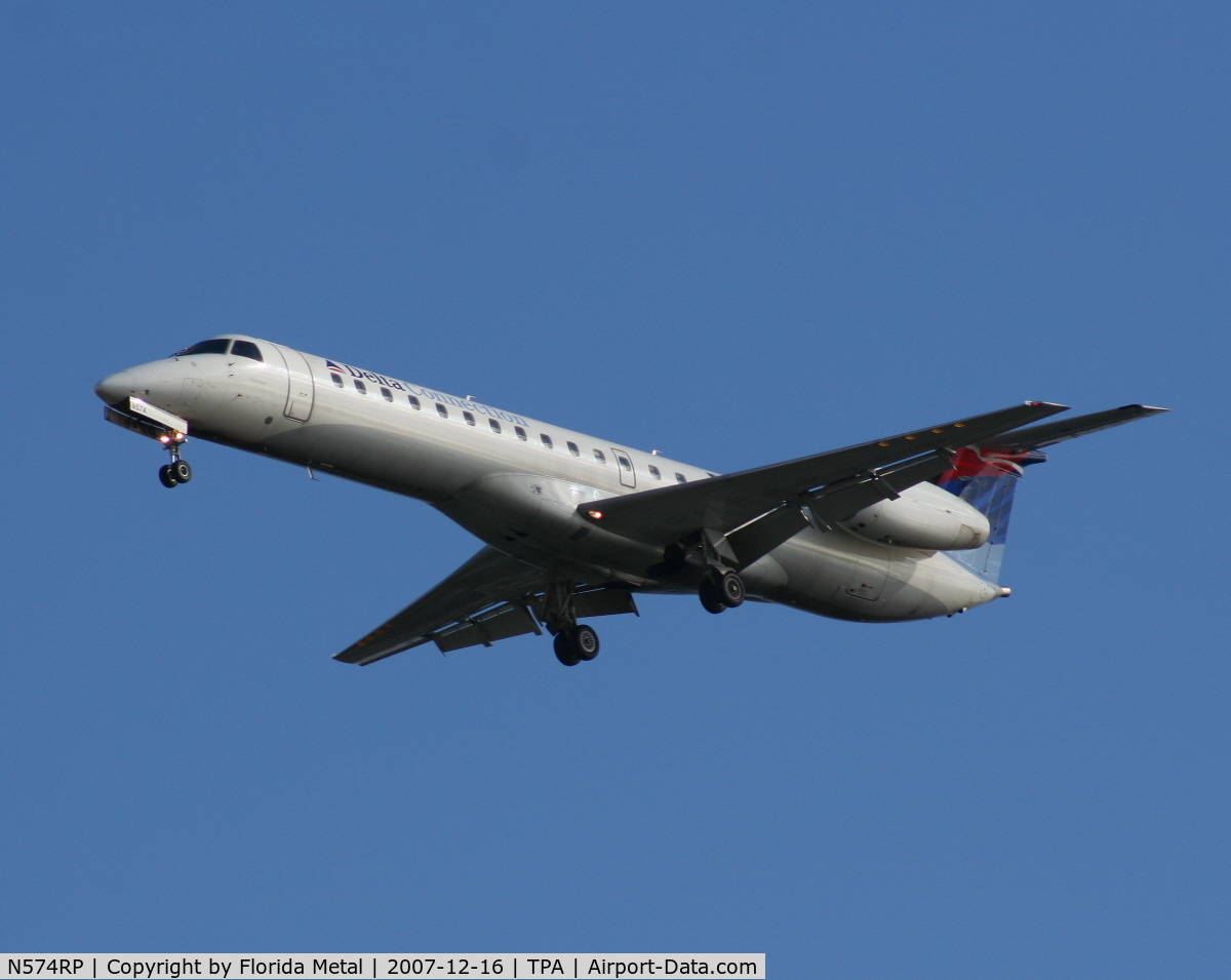 N574RP, 2004 Embraer ERJ-145LR (EMB-145LR) C/N 14500845, Delta Connection