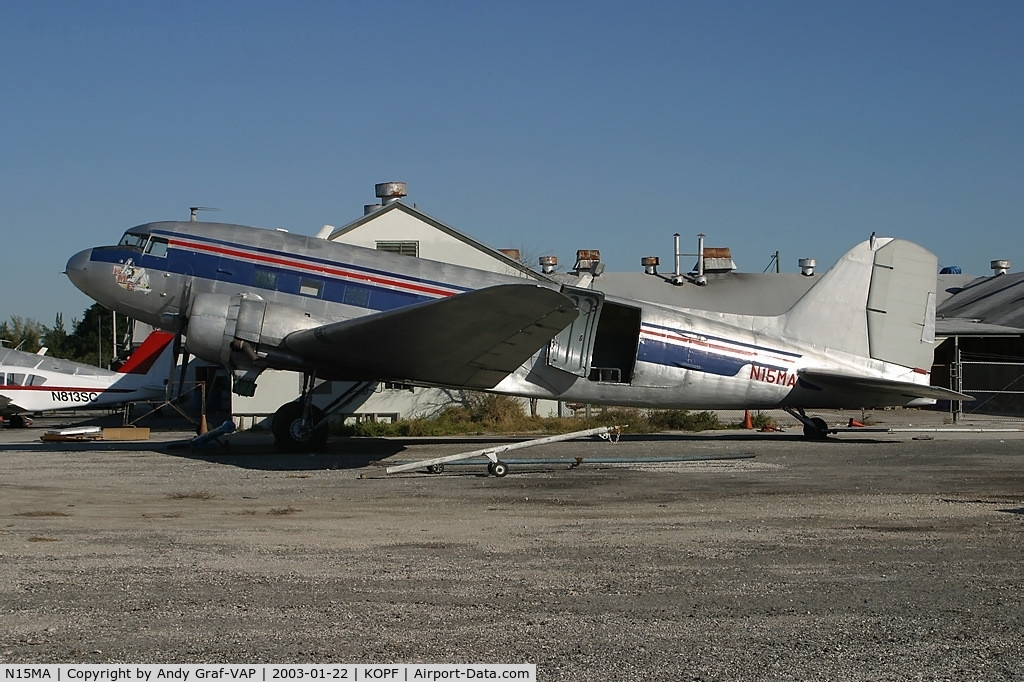 N15MA, 1943 Douglas DC3C-S1C3G (C-47A) C/N 19286, DC 3