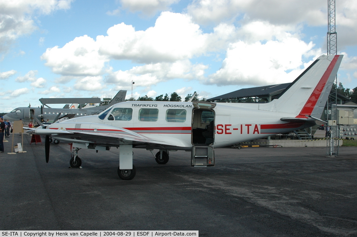 SE-ITA, 1980 Piper PA-31 C/N 31-8012028, Lund University's PA-31