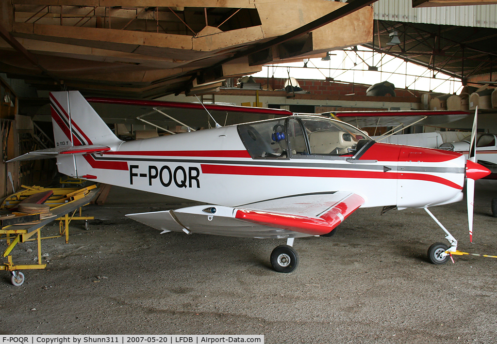 F-POQR, Jodel D-113T C/N Not found F-POQR, Displayed during RSA Day