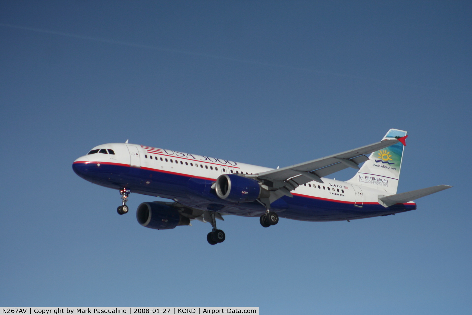 N267AV, 2000 Airbus A320-214 C/N 1198, Airbus A320