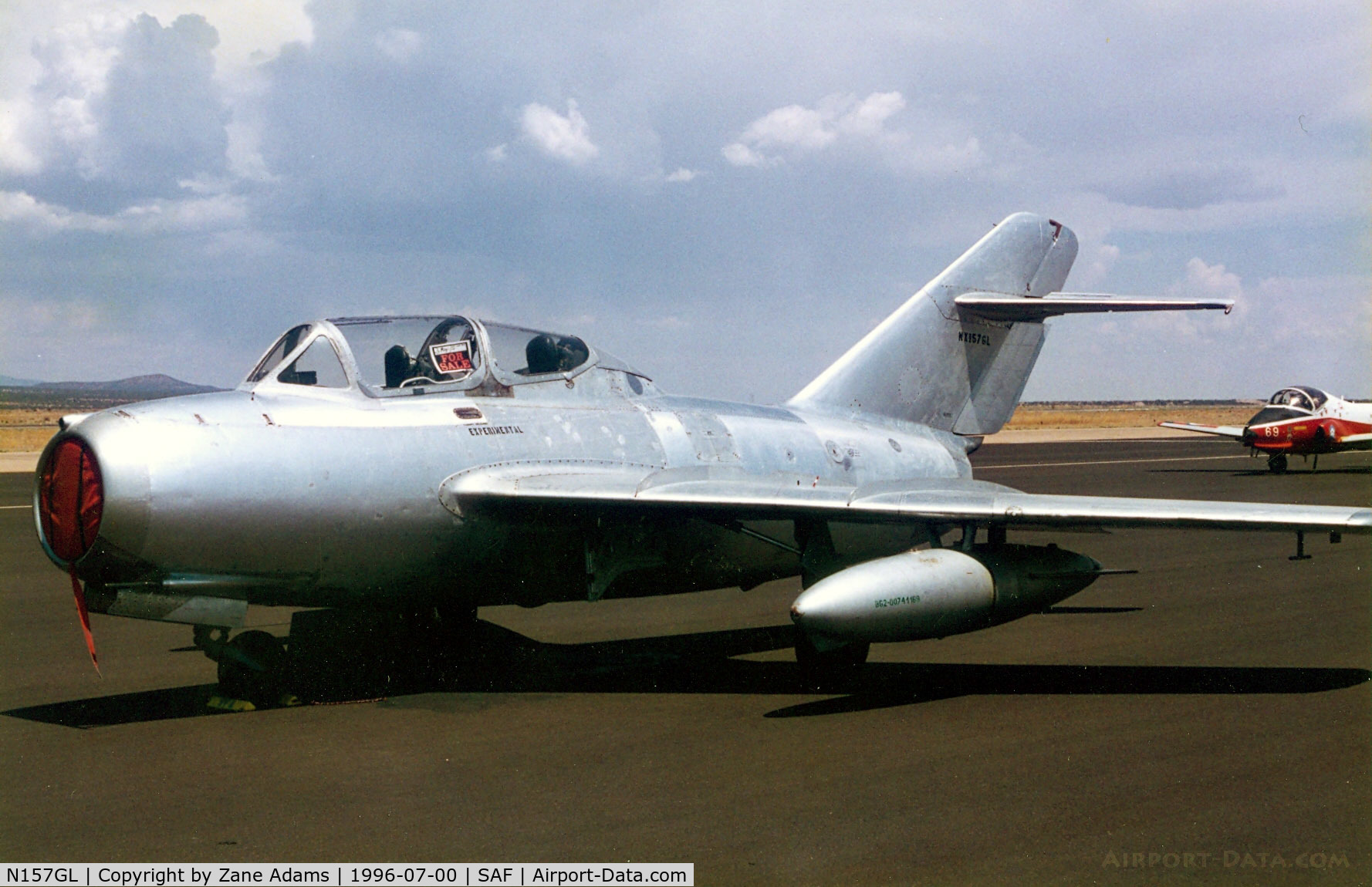 N157GL, 1954 PZL-Mielec SBLim-2 (MiG-15UTI) C/N 1A05007, Mig 15 UTI at Santa Fe, NM