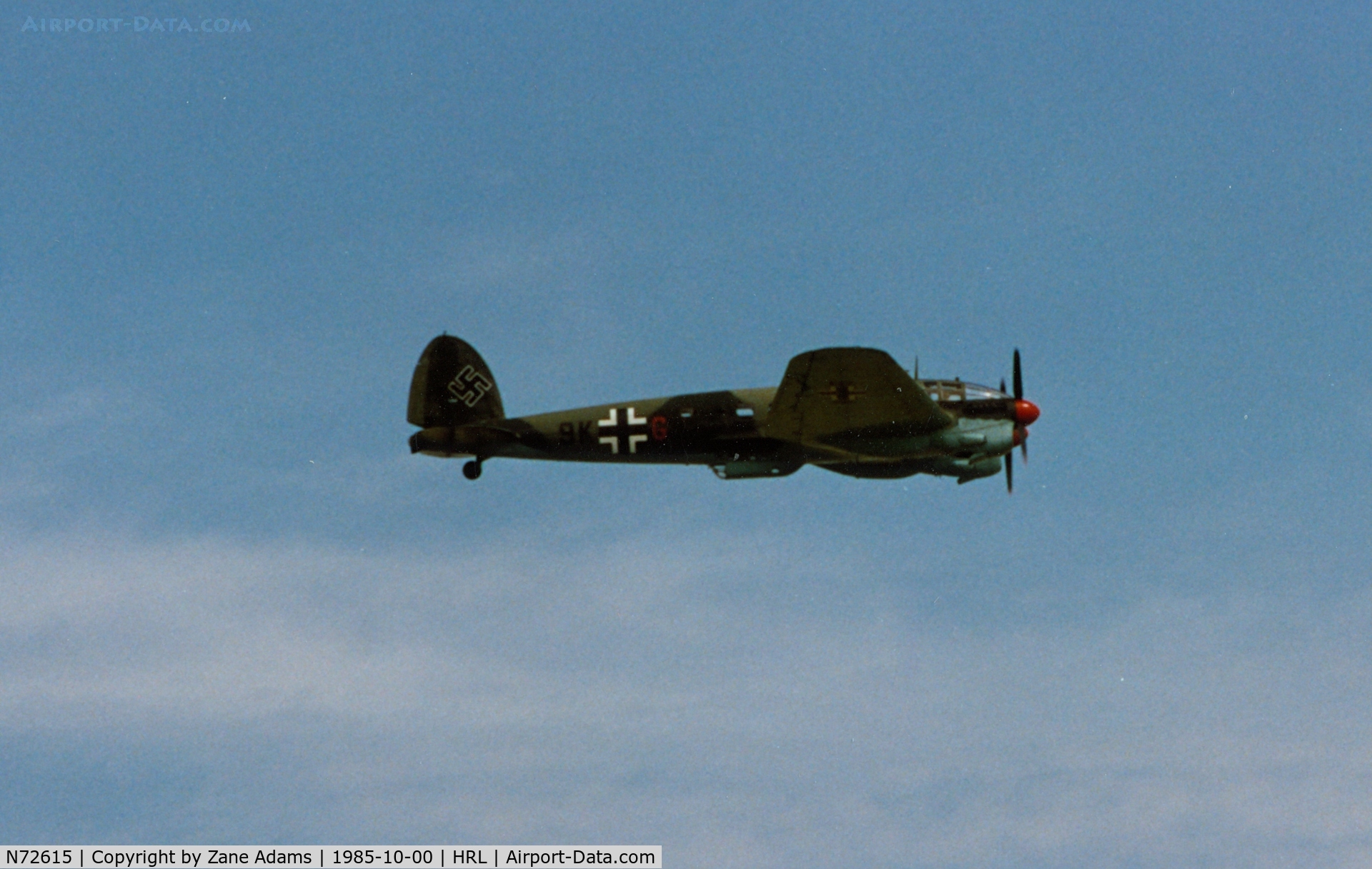 N72615, CASA C-2.111F C/N 118, The ill fated CAF He-111 / Casa 2.111 flying at Airsho 86