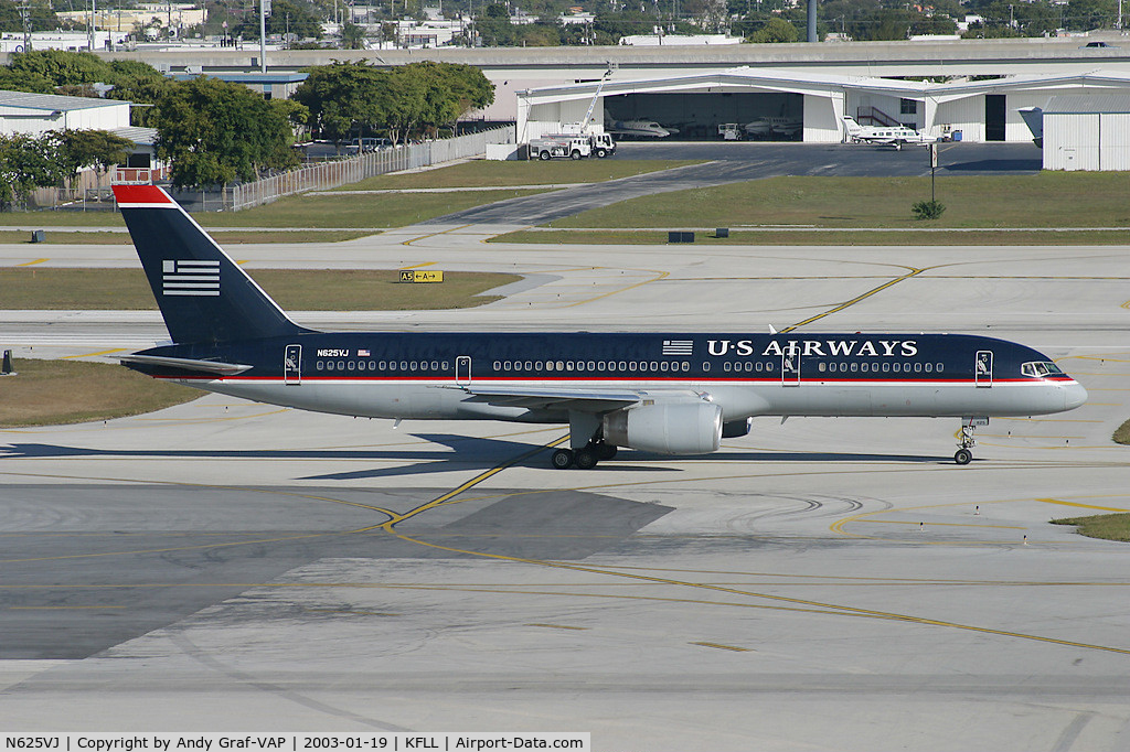 N625VJ, 1994 Boeing 757-2B7 C/N 27246, US Airways 757-200