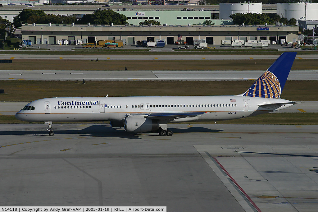 N14118, 1997 Boeing 757-224 C/N 27560, Continental Airlines 757-200