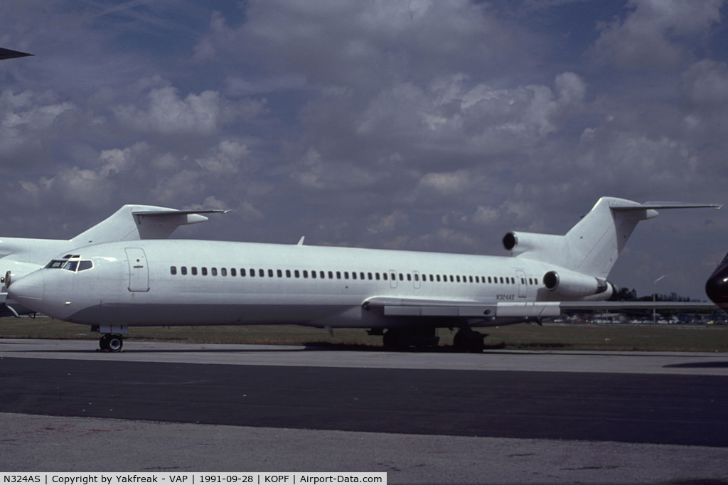 N324AS, 1969 Boeing 727-247 C/N 20264, Boeing 727-200