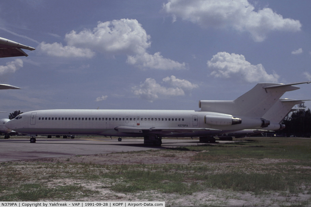 N379PA, 1970 Boeing 727-2B7 C/N 20302, Boeing 727-200