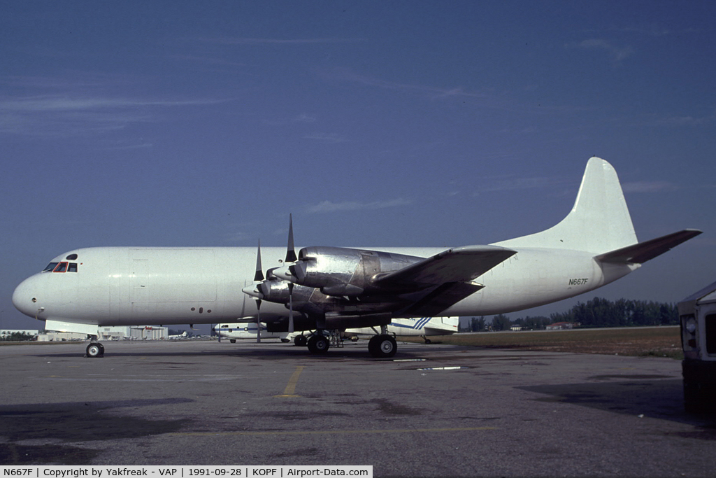 N667F, 1961 Lockheed L-188C(F) Electra C/N 1131, Lockheed L188 Electra