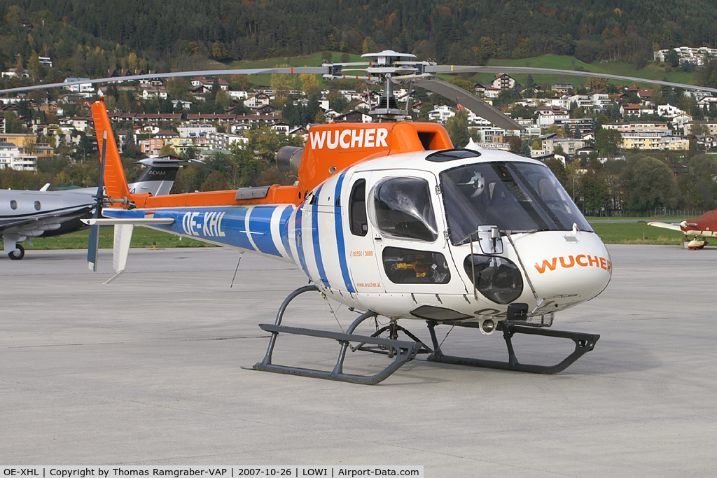 OE-XHL, 2004 Eurocopter AS-350B-3 Ecureuil Ecureuil C/N 3937, Wucher Helicopter Eurocopter AS350