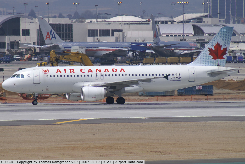 C-FXCD, 2003 Airbus A320-214 C/N 2018, Air Canada Airbus A320