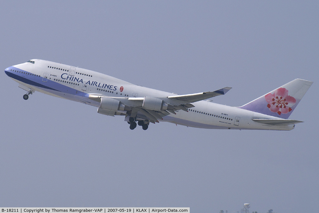B-18211, 2004 Boeing 747-409 C/N 33735, China Airlines Boeing 747-400