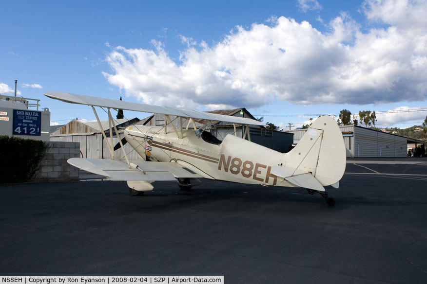 N88EH, 1970 EAA Biplane C/N EHH-1, Hooper Biplane