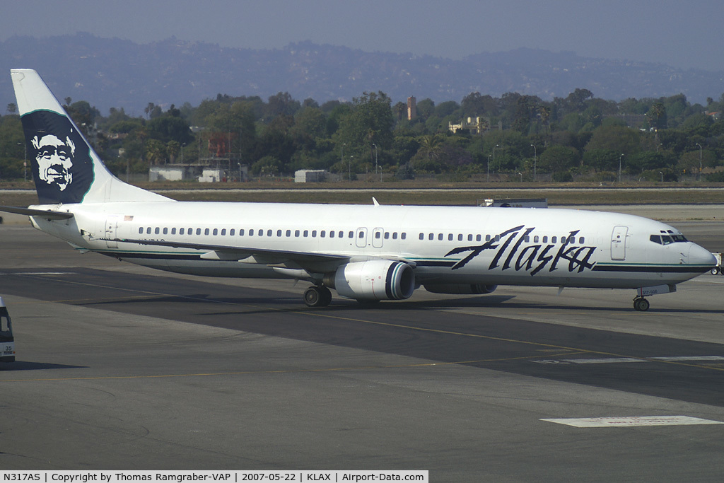 N317AS, 2003 Boeing 737-990 C/N 30856, Alaska Airlines Boeing 737-900