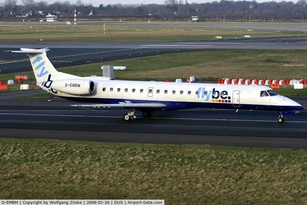 G-EMBM, 1999 Embraer EMB-145EU (ERJ-145EU) C/N 145196, visitor