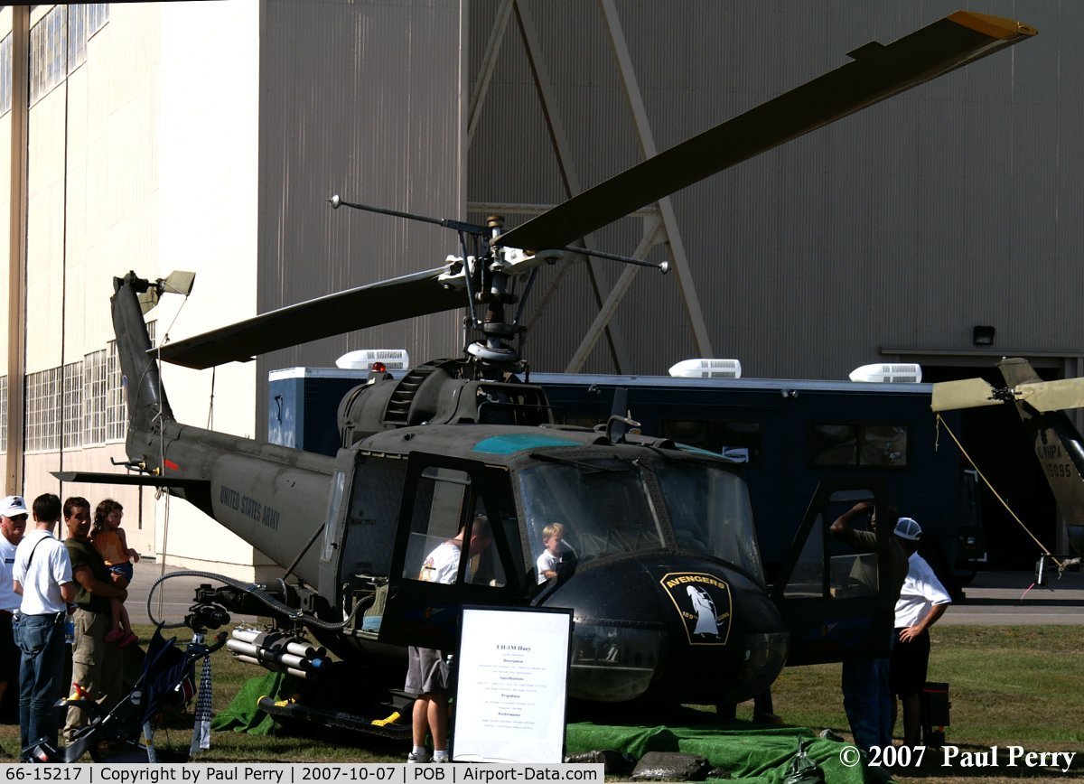 66-15217, 1966 Bell UH-1M Iroquois C/N 1945, The Huey Gunship, and a rare Mike Model at that!