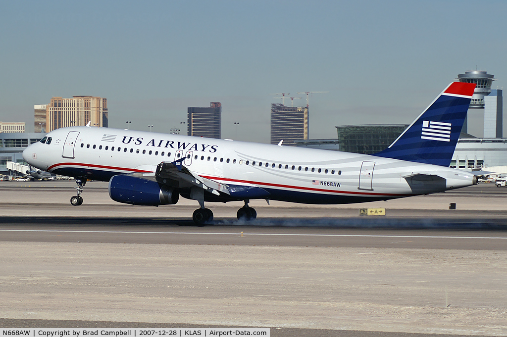 N668AW, 2002 Airbus A320-232 C/N 1764, US Airways / 2002 Airbus A320-232