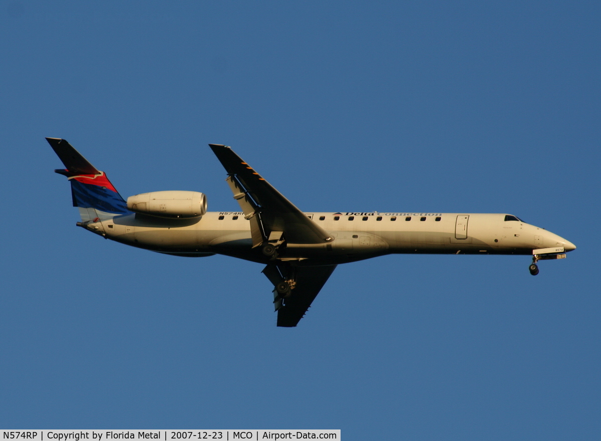 N574RP, 2004 Embraer ERJ-145LR (EMB-145LR) C/N 14500845, Delta Connection