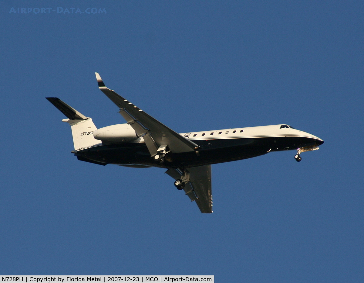 N728PH, 2007 Embraer EMB-135BJ Legacy C/N 14500985, Legacy
