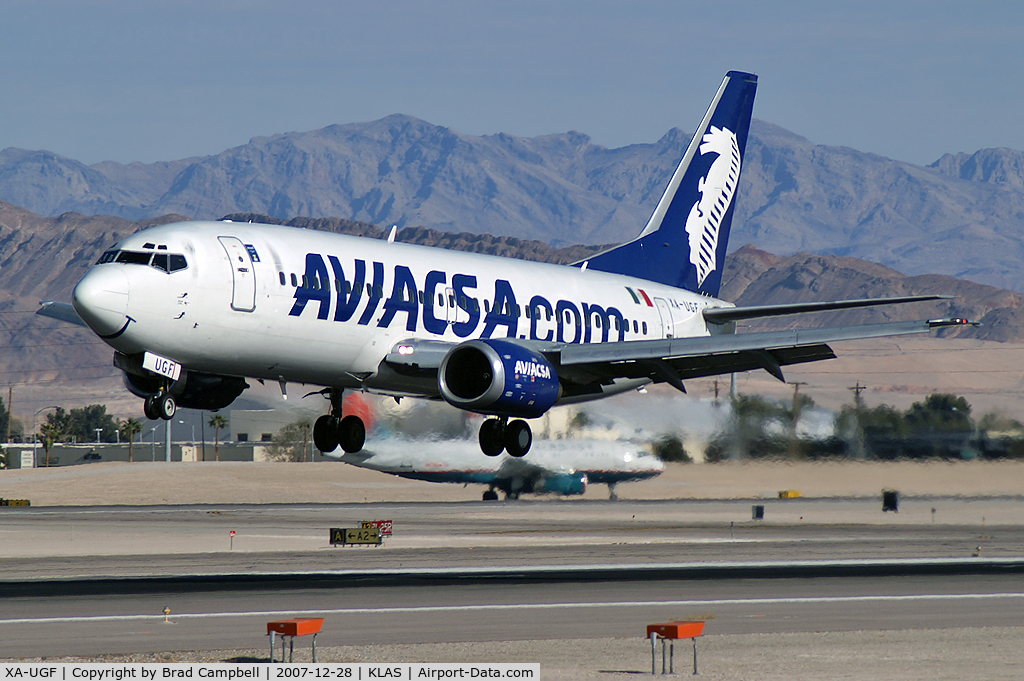 XA-UGF, 1987 Boeing 737-301 C/N 23556, Aviacsa / 1987 Boeing 737-301