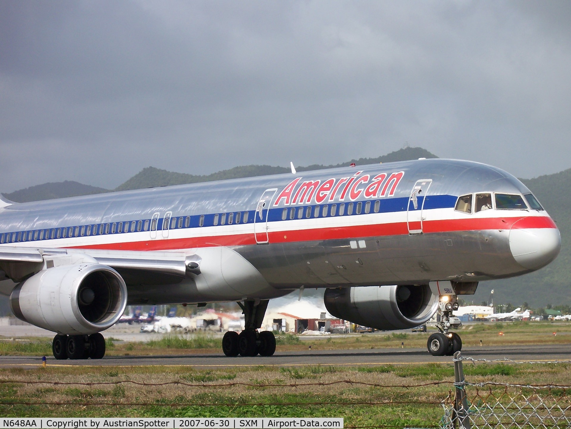 N648AA, 1991 Boeing 757-223 C/N 24606, American Airlines