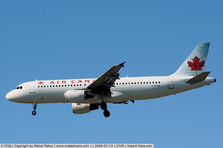 C-FTJQ, 1991 Airbus A320-211 C/N 242, Air Canada