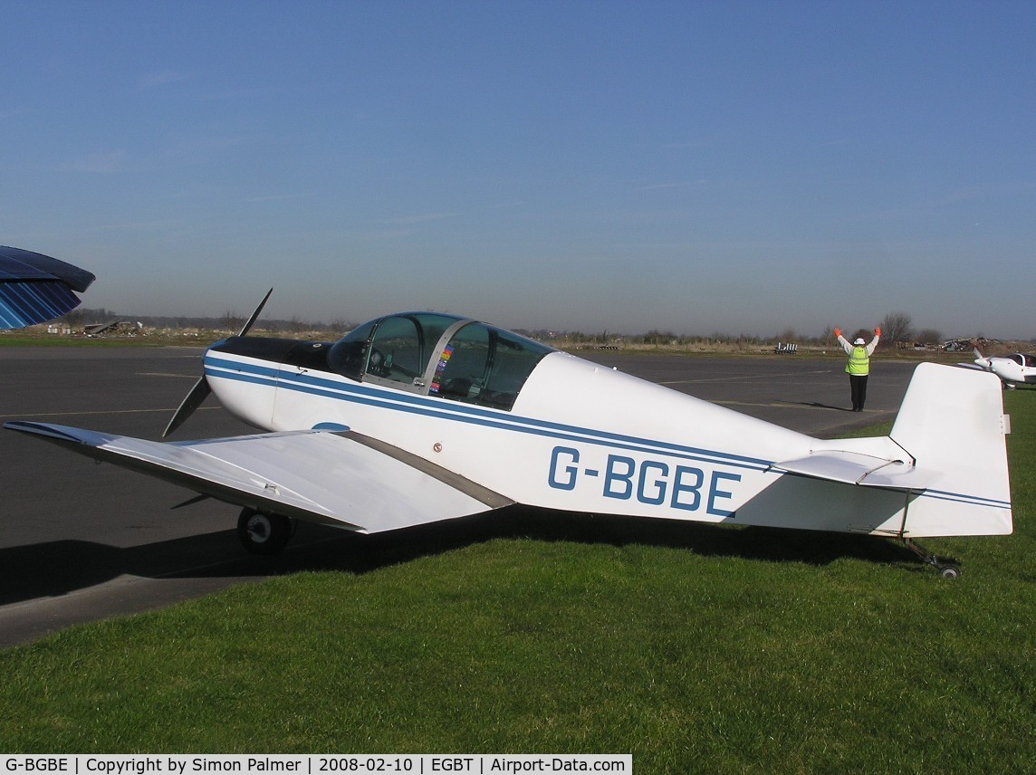 G-BGBE, 1961 SAN Jodel DR-1050 Ambassadeur C/N 260, Seen at the Valentines Fly-In at Turweston