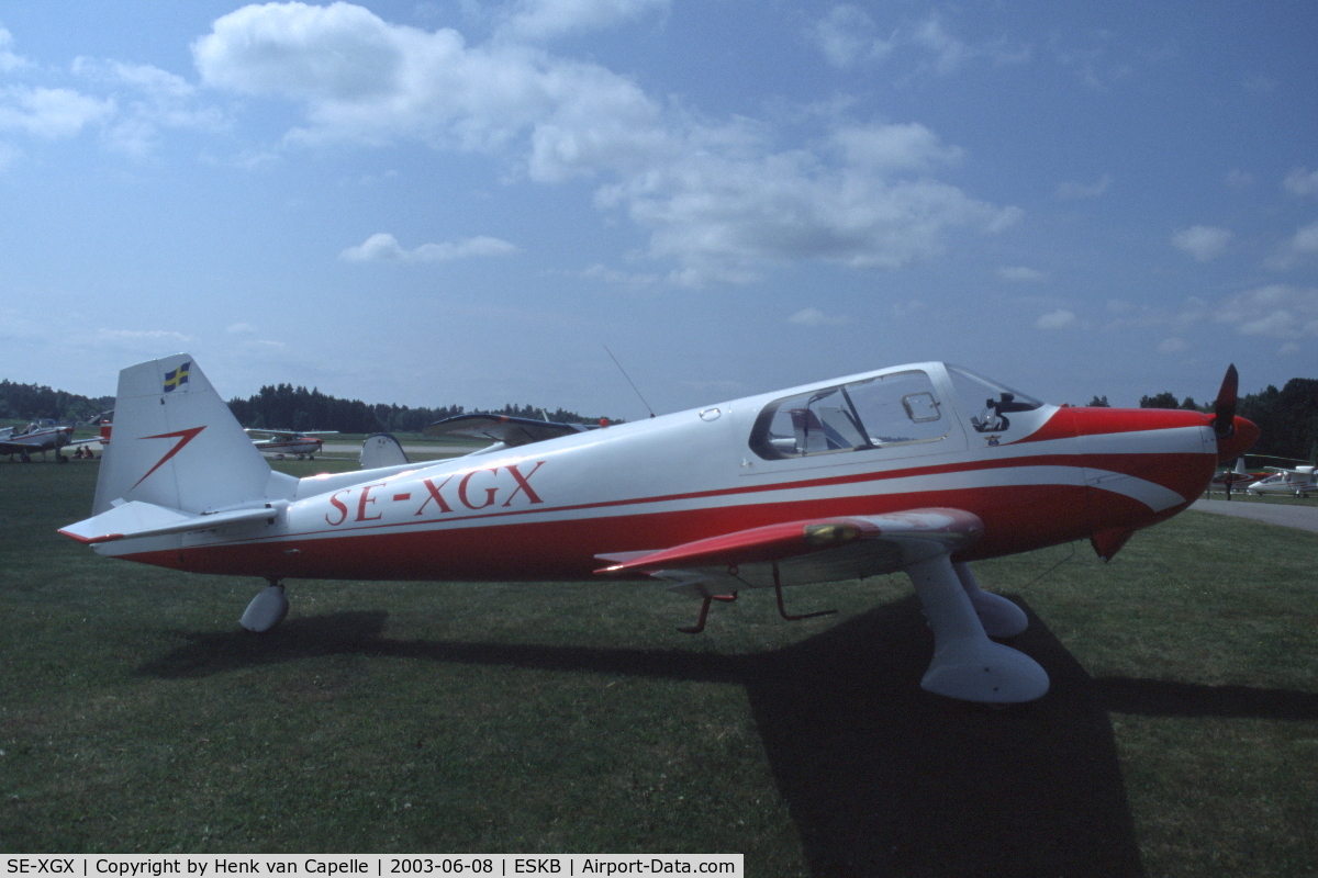 SE-XGX, 1962 Bolkow Bo-207 C/N 250-591, Bölkow at Barkarby airfield, Stockholm, Sweden.