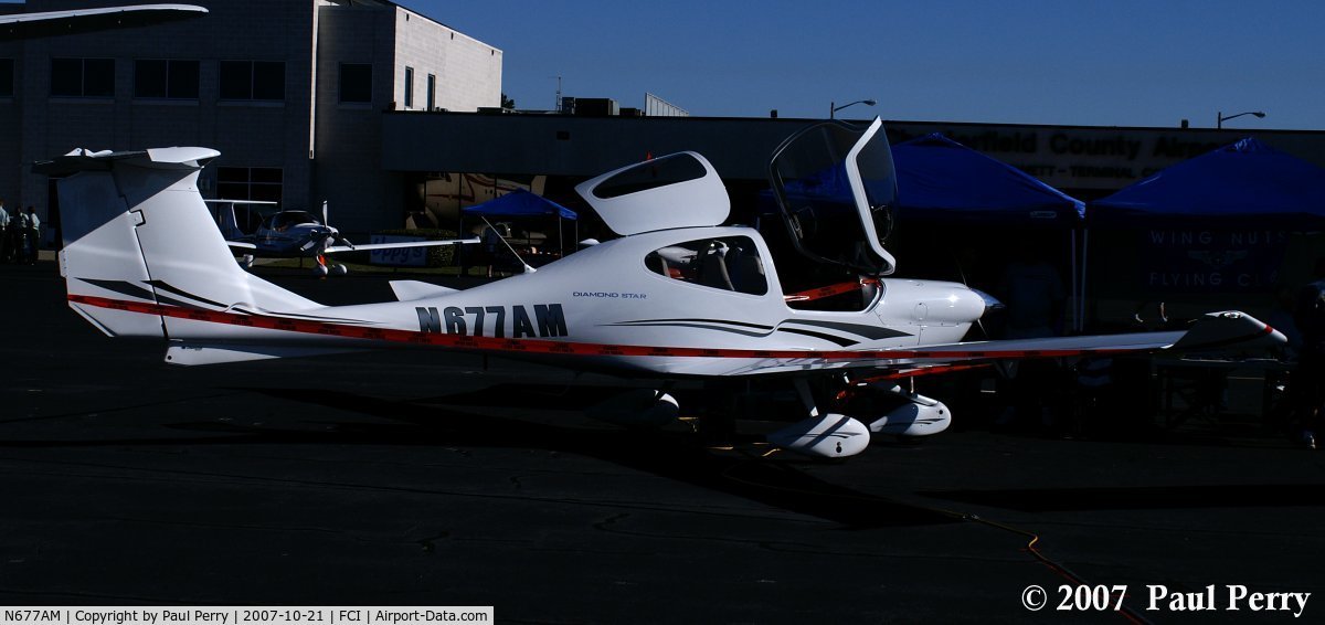 N677AM, 2006 Diamond DA-40 Diamond Star C/N 40.677, Representing Wingnuts Flying Club