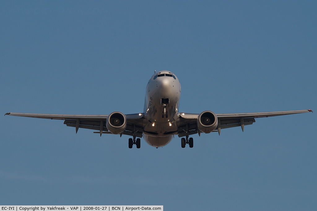 EC-IYI, 2000 Boeing 737-883 C/N 30194, Air Europa Boeing 737-800