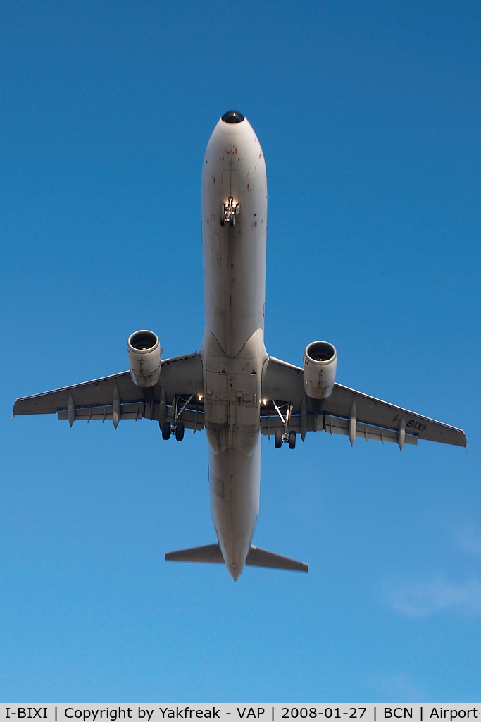 I-BIXI, 1994 Airbus A321-112 C/N 494, Alitalia Airbus 321