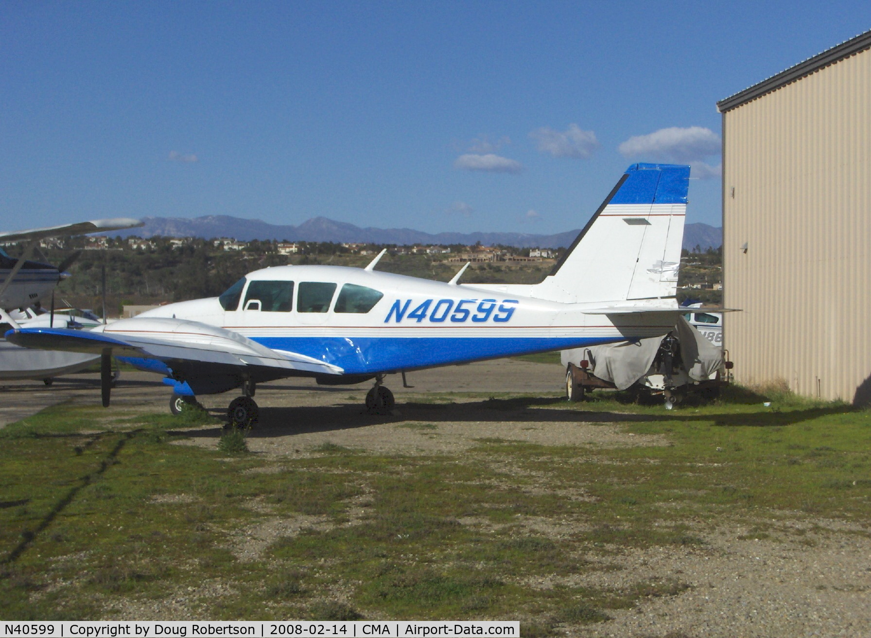 N40599, 1974 Piper PA-23-250 C/N 27-7405345, 1974 Piper PA-23-250 Turbo AZTEC E, two Lycoming TIO-540-C1A 250 Hp each