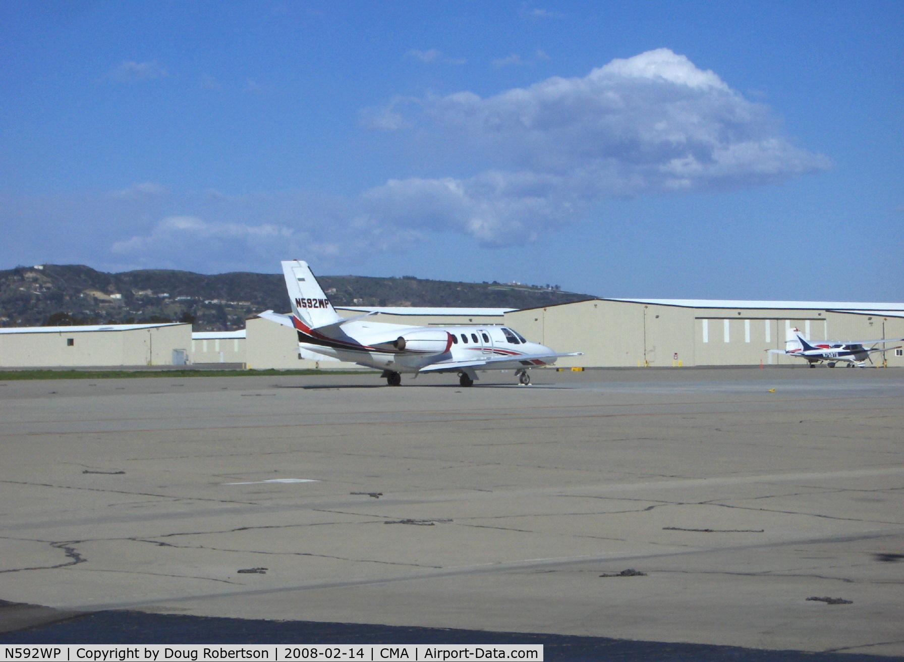 N592WP, 1975 Cessna 500 Citation I C/N 500-0253, 1975 Cessna CITATION 500, two P&W Canada JT15D-1 Turbofans rated 2,200 lb st each for takeoff