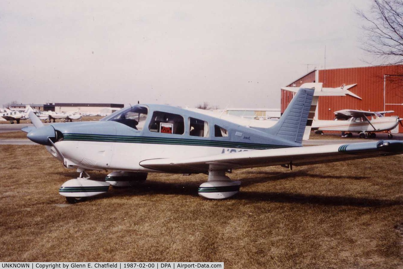 UNKNOWN, , Photo taken for aircraft recognition training.  Piper Archer II