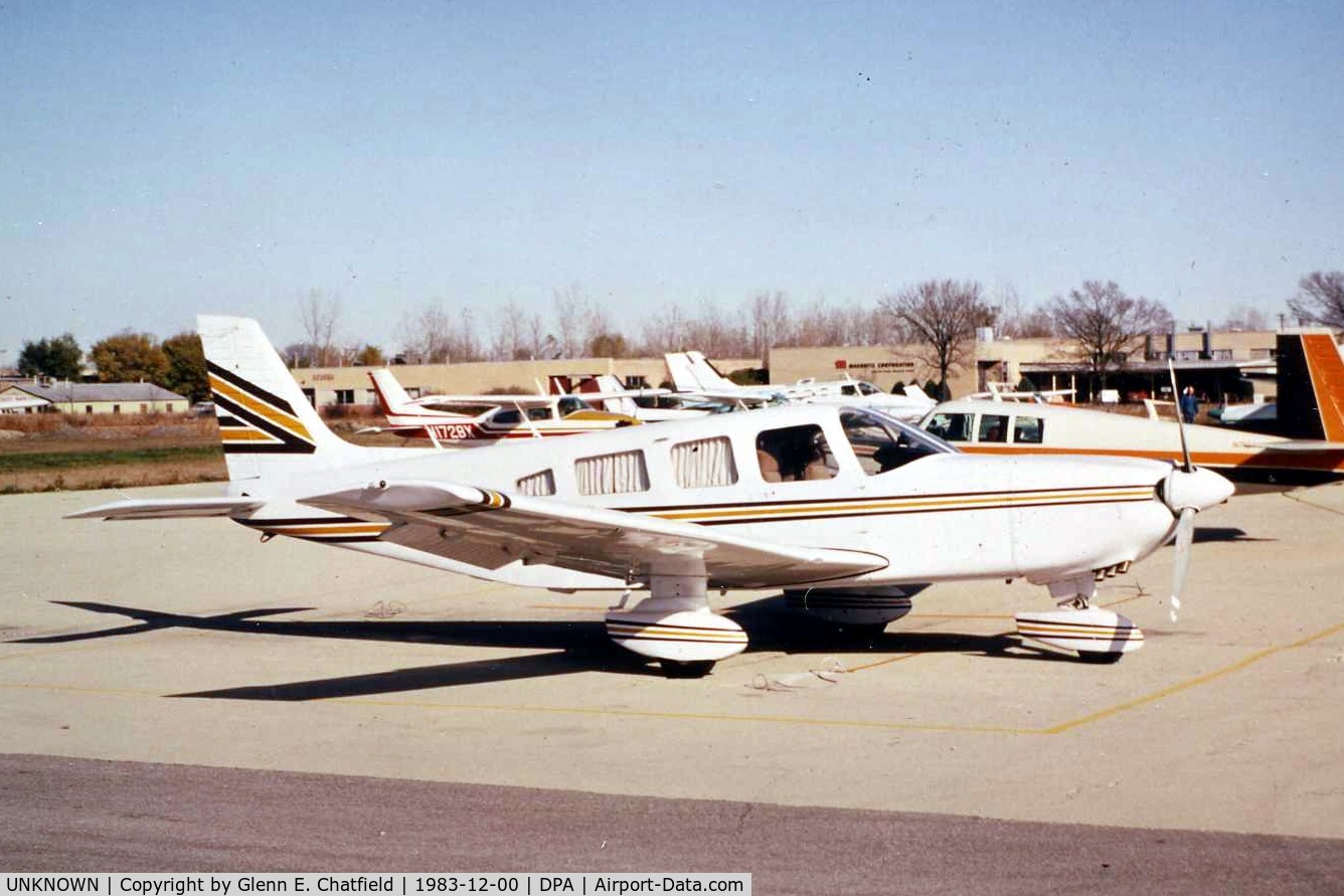 UNKNOWN, , Photo taken for aircraft recognition training.  Piper Saratoga parked on the JA Air Center ramp