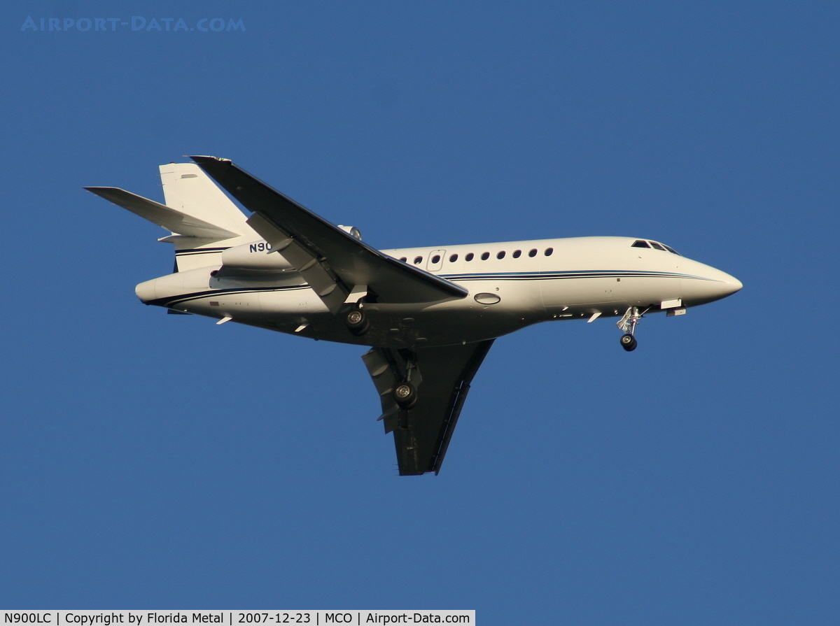 N900LC, 2000 Dassault Falcon 900 C/N 186, Falcon 900