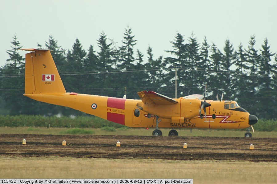 115452, 1967 De Havilland Canada CC-115 Buffalo C/N 6, 442 Transport and Rescue Squadron