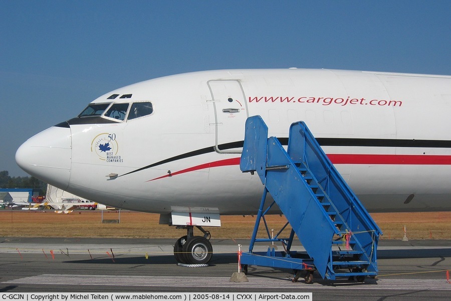 C-GCJN, 1978 Boeing 727-225 C/N 21451, Cargojet at the 2005 Abbotsford Airshow