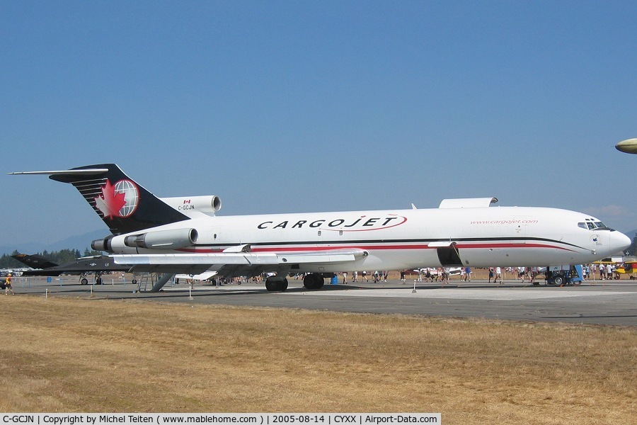 C-GCJN, 1978 Boeing 727-225 C/N 21451, Cargojet at the 2005 Abbotsford Airshow