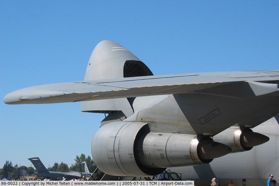 86-0022, 2000 Lockheed C-5B Galaxy C/N 500-0108, 60th Air Mobility Wing - USAF