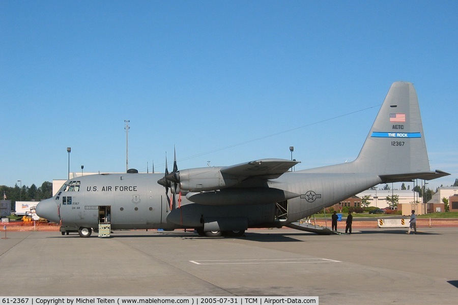 61-2367, 1961 Lockheed C-130E Hercules C/N 382-3712, 314th Airlift Wing