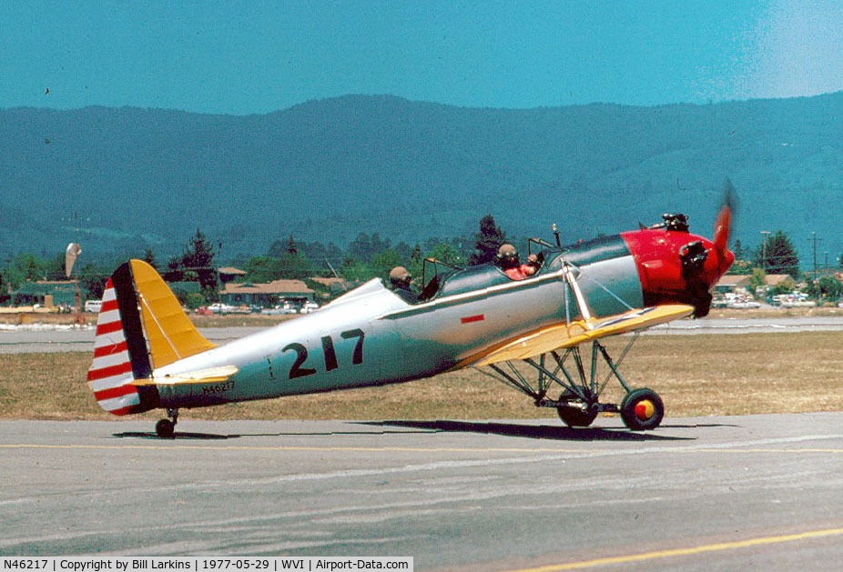 N46217, 1941 Ryan Aeronautical ST3KR C/N 1363, Watsonville Airshow