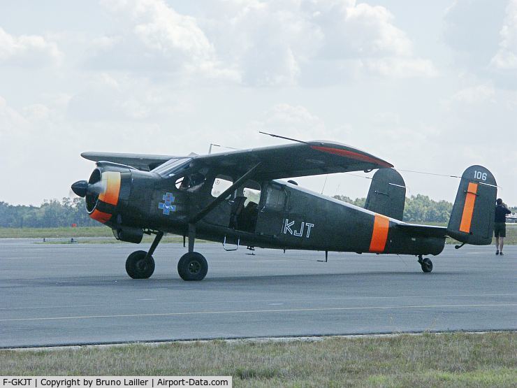F-GKJT, 1958 Max Holste MH-1521M Broussard C/N 106, Marce (Angers airport) 2003