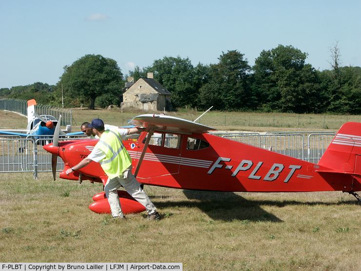 F-PLBT, Wittman W-8 Tailwind C/N 522, Marce (Angers airport) 2003