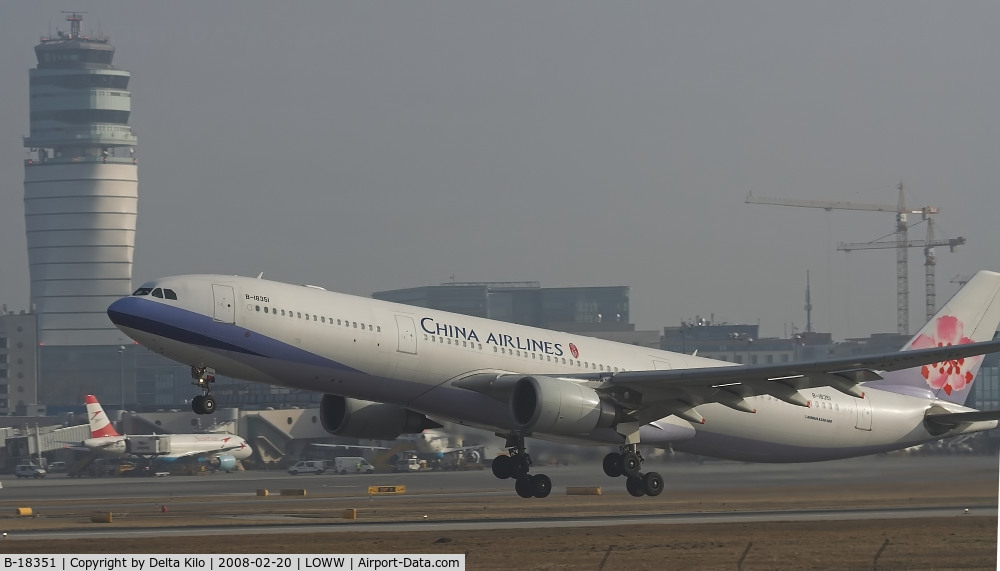 B-18351, 2006 Airbus A330-302 C/N 725, China Airlines A330-200